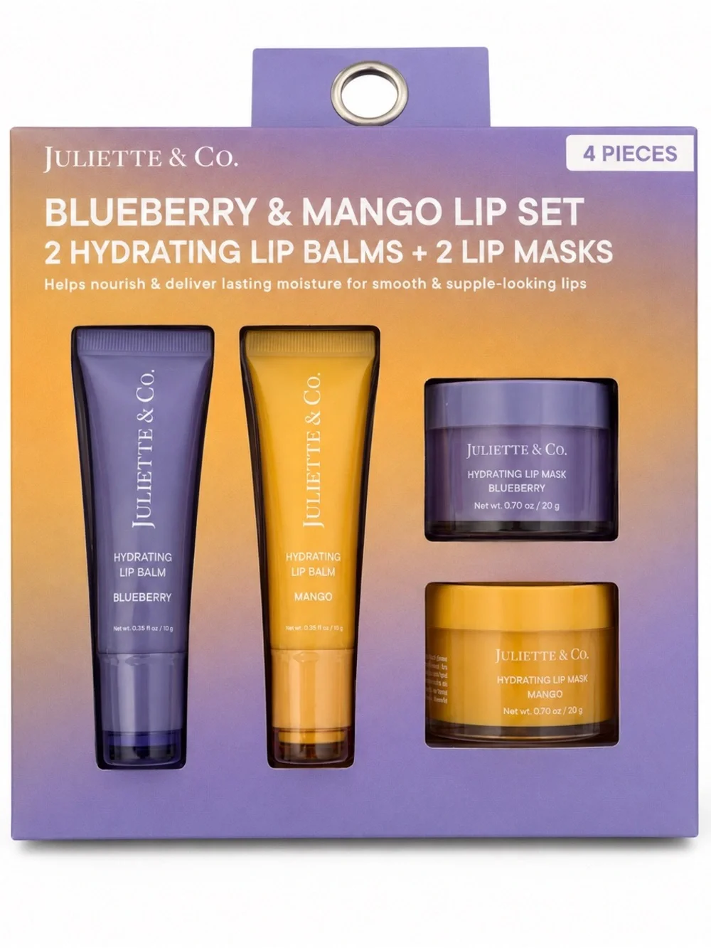 Blueberry & Mango Hydrating Lip Set - Blueberry & Mango